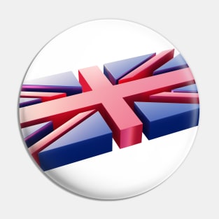 Union Jack British Flag Pin