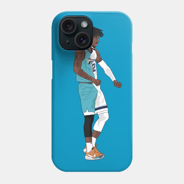 Ja Morant Memphis Grizzlies Phone Case by xavierjfong