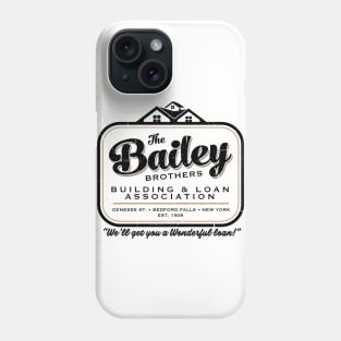 The Bailey Brothers It's A Wonderful Life Lts Phone Case