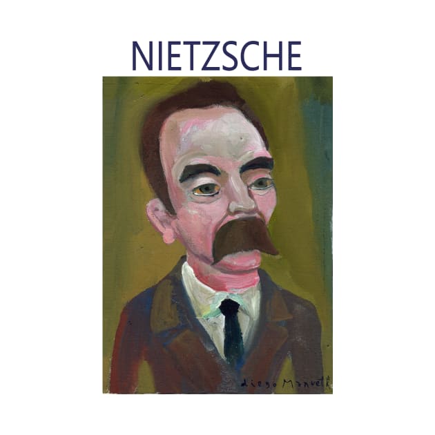 Nietzsche portrait by diegomanuel