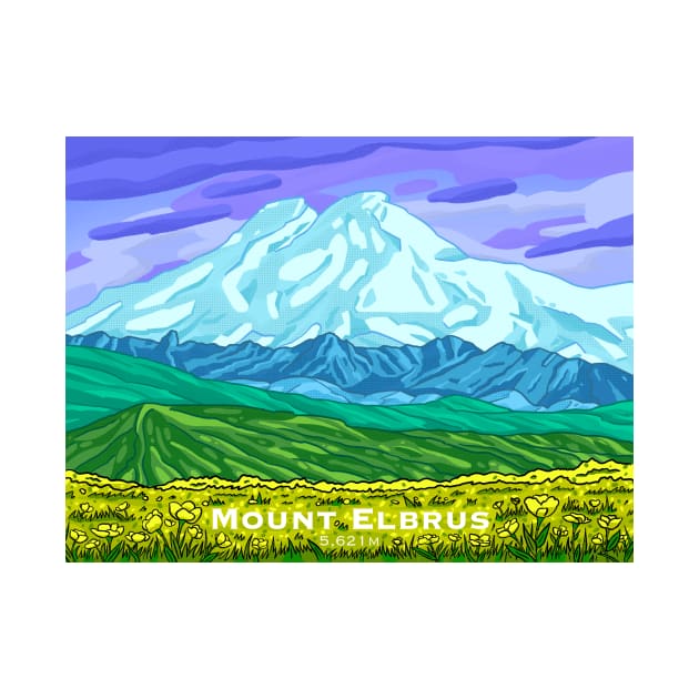 Mount Elbrus by Senko