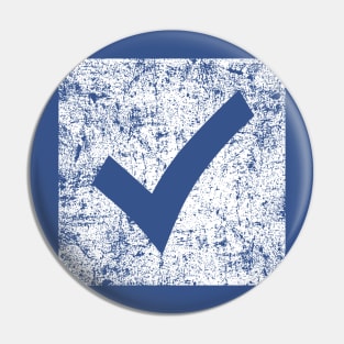 Check Box - Distressed Pin