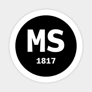 Mississippi | MS 1817 Magnet