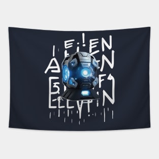 Alien energy block structure Tapestry