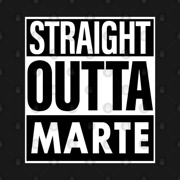 Marte Name Straight Outta Marte by ThanhNga