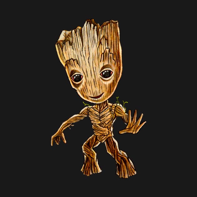 Baby Groot by tabslabred