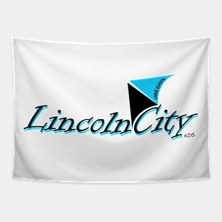 Lincoln City, Oregon Kite Tapestry