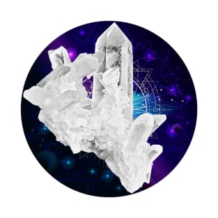 Cosmic Quartz Cluster T-Shirt