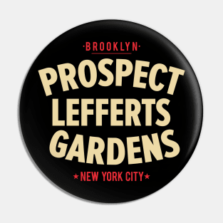 Prospect Lefferts Gardens Minimalist Design - Brooklyn, New York Pin