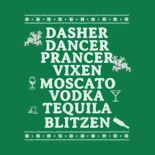 Funny reindeer names T-Shirt