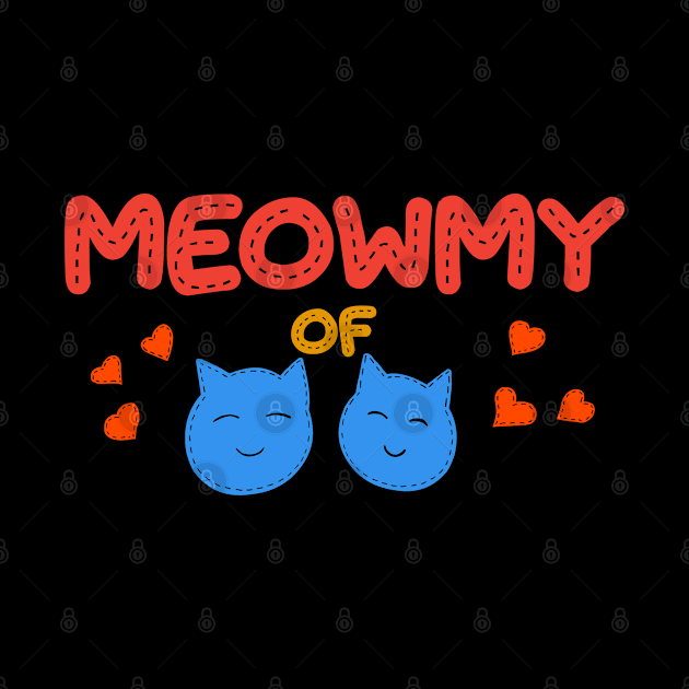 Meowmy of two boys by Erena Samohai