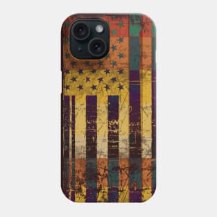 Pop Art American Flag Phone Case