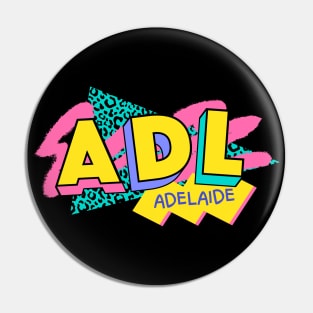 Adelaide, Australia Retro 90s Logo Pin