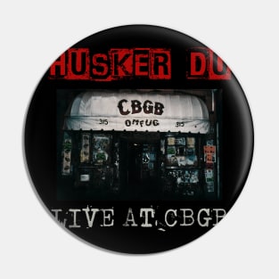 husker du live at cbgb Pin