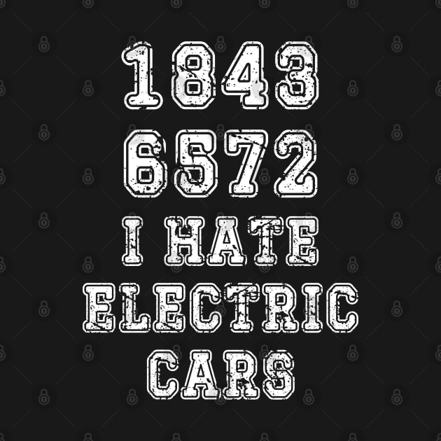 I hate electric cars 18436572 by Myartstor 