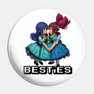 Pixle Besties Pin