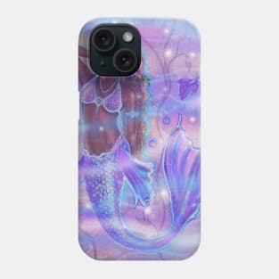 Raeni purple betta dreams by Renee Lavoie Phone Case