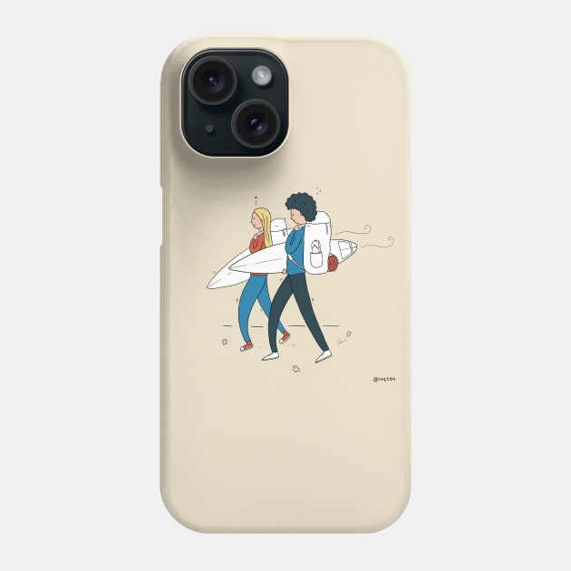 Backpacking Phone Case by rafs84