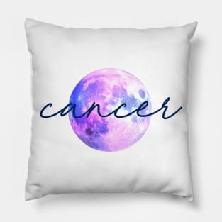 Cancer Moon Quote Pillow