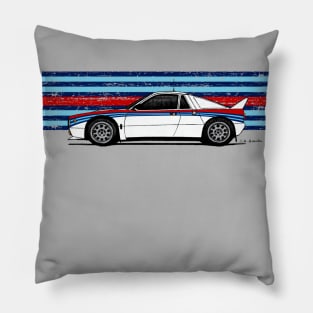 Classic rally car champion Pillow