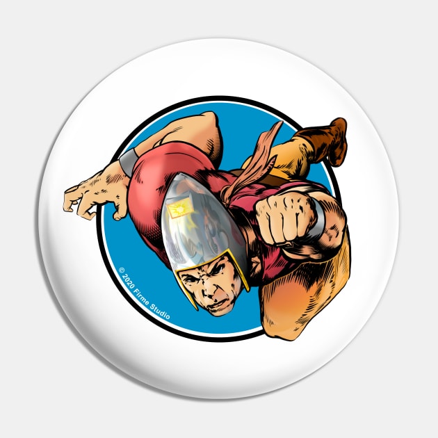 Bulletman Classic Costume Pin by Firme