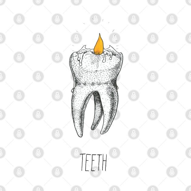 Candle teeth by Créa'RiBo