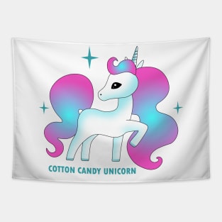 Cotton candy unicorn Tapestry