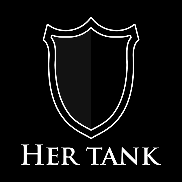 Her tank gamer shirt by Playfulfoodie