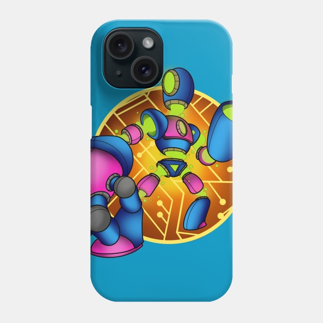 robotron Phone Case by Kylestewart79