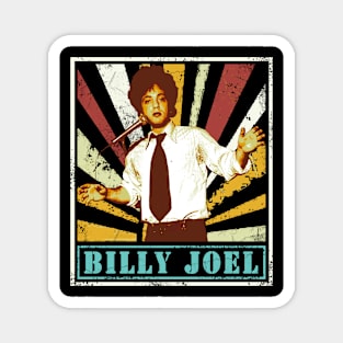 Billy Joel /  / / Retro Style Magnet