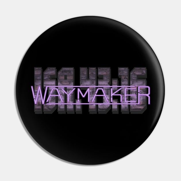 Waymaker Pin by Owllee Designs