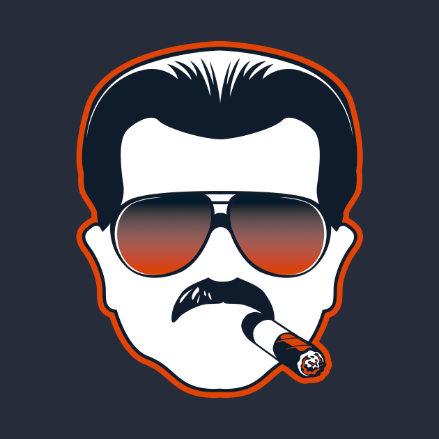 Mike Ditka Chicago Bears Coach by stayfrostybro