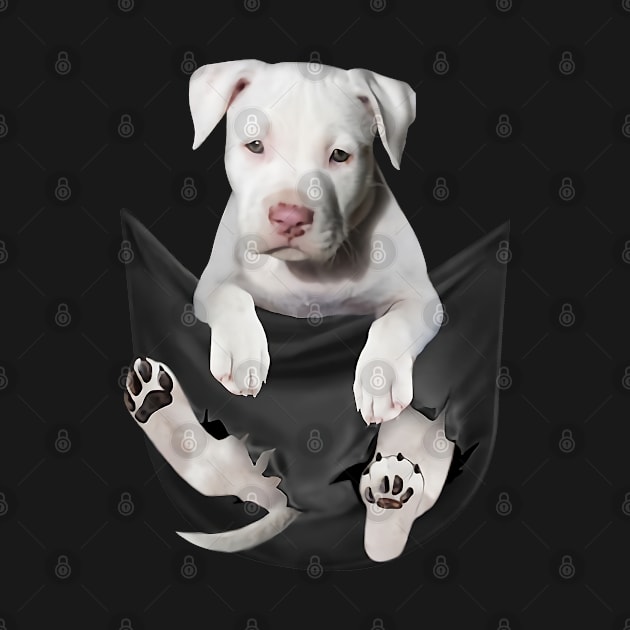 Staffordshire Bull Terrier with love by designathome