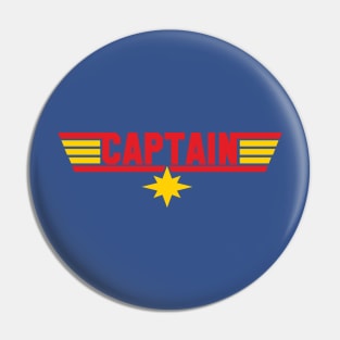 Captain My Captain Pin