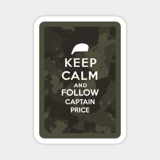 Keep Calm And Follow Captain Price Magnet