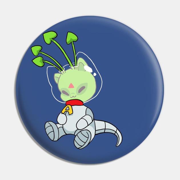 Alien Aisha Pin by bizarrebazaar