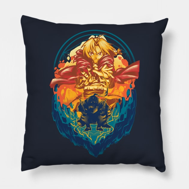 Alchemist of Steel Pillow by HyperTwenty