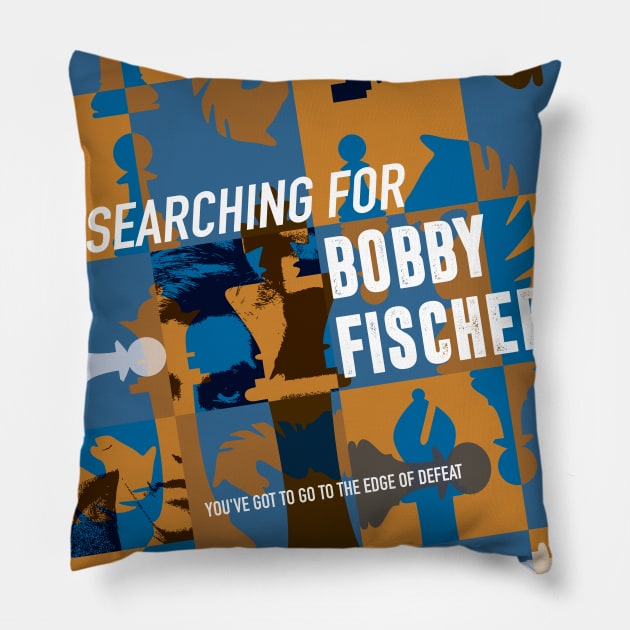 Searching for Bobby Fischer - Alternative Movie Poster Pillow by MoviePosterBoy