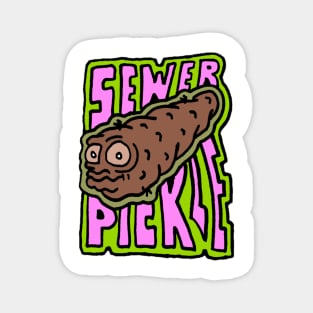 Sewer pickle Magnet