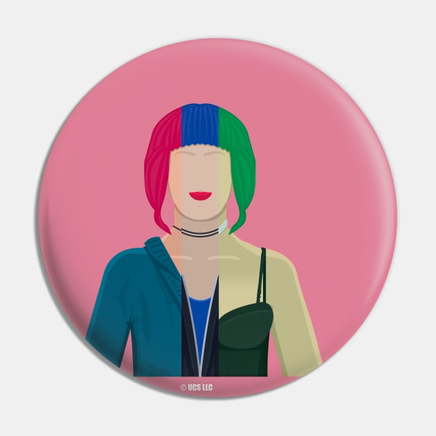 Ramona Flowers Pin by NGM