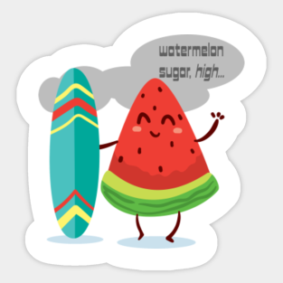 Pegatinas Watermelon Sugar Teepublic Mx