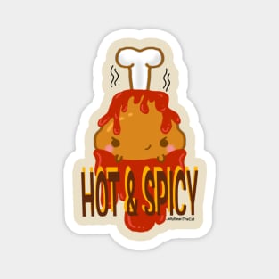 Hot & Spicy Chimkin wing Magnet