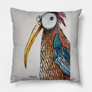 wacky boird Pillow