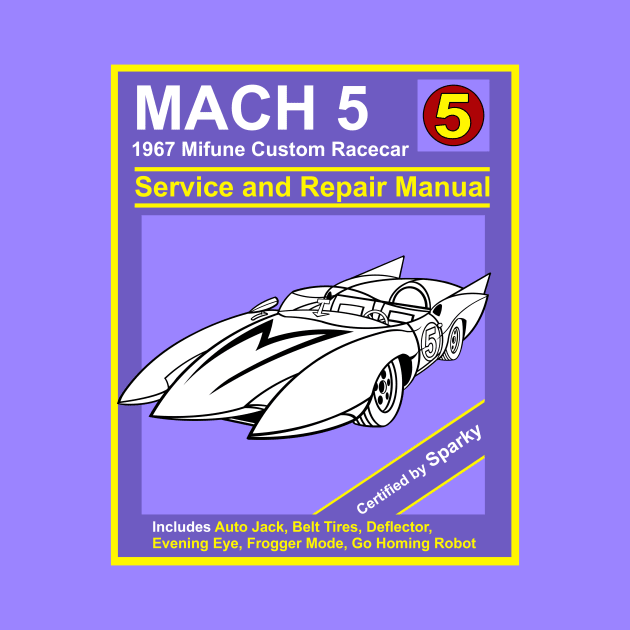 Mach 5 Manual by ClayGrahamArt