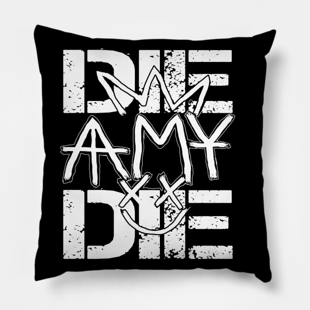 BAD AMY ''DIE AMY DIE'' (2K20) Pillow by KVLI3N