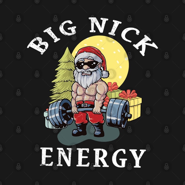 big nick energy funny santa by Super Human Squad