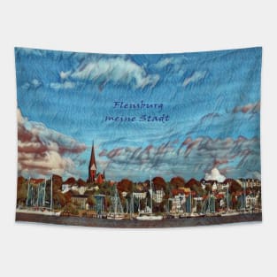 Flensburg meine Stadt. Flensburg, my city Tapestry