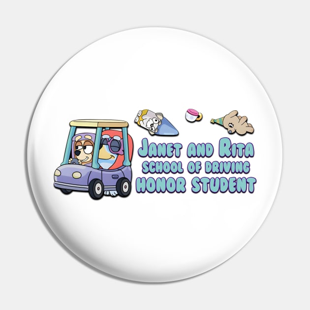 Driving School Pin by Justine Nolanz