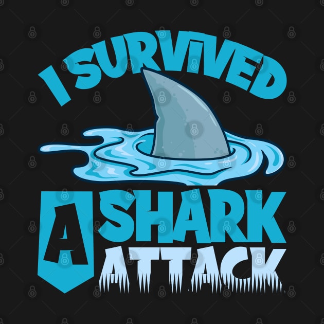 I survived a shark attack by Modern Medieval Design