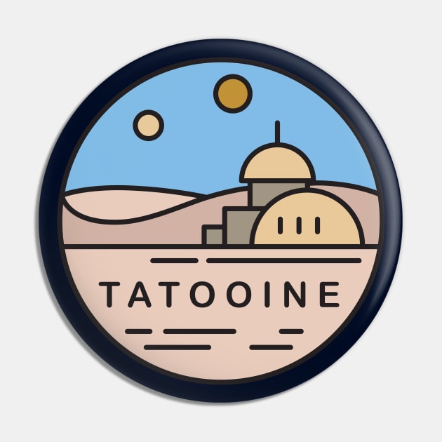 Tatooine Pin by BodinStreet